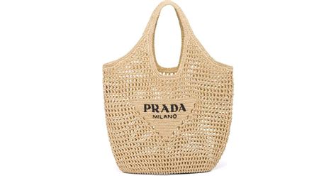 prada tan shoulder bag|Prada straw bags.